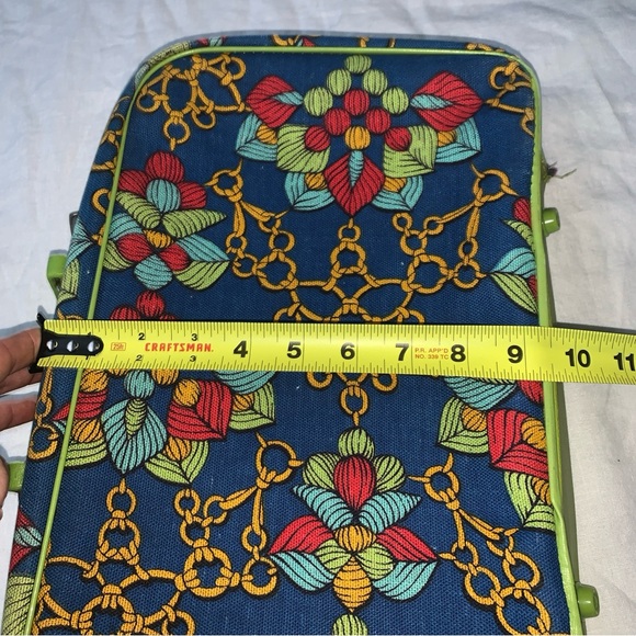 Penguin Travelers Cloth Suitcase with Lock Mod Japan Collectible Decor Vintage - Picture 8 of 15